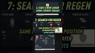 CREATE YOUR OWN REGENS (FIFA23)