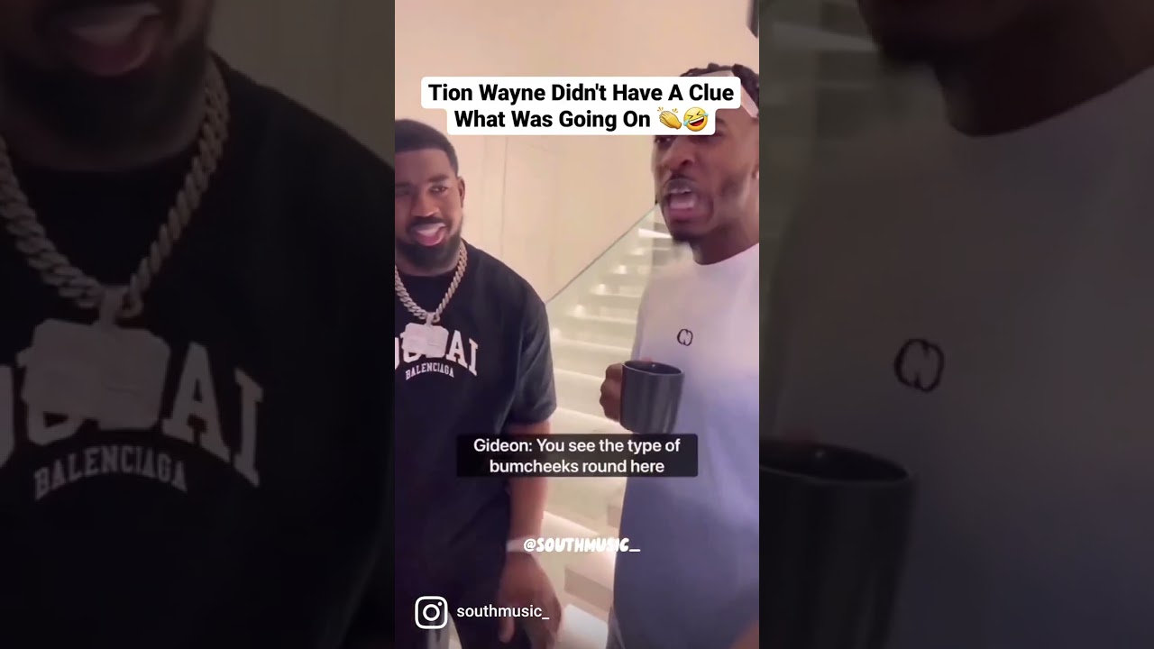 Tion Wayne Didn't Have A Cue What Was Going On 🤣👏 