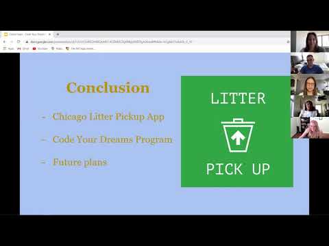 Code Your Dreams: Chicago Litter Pick-Up Pitch Pitch