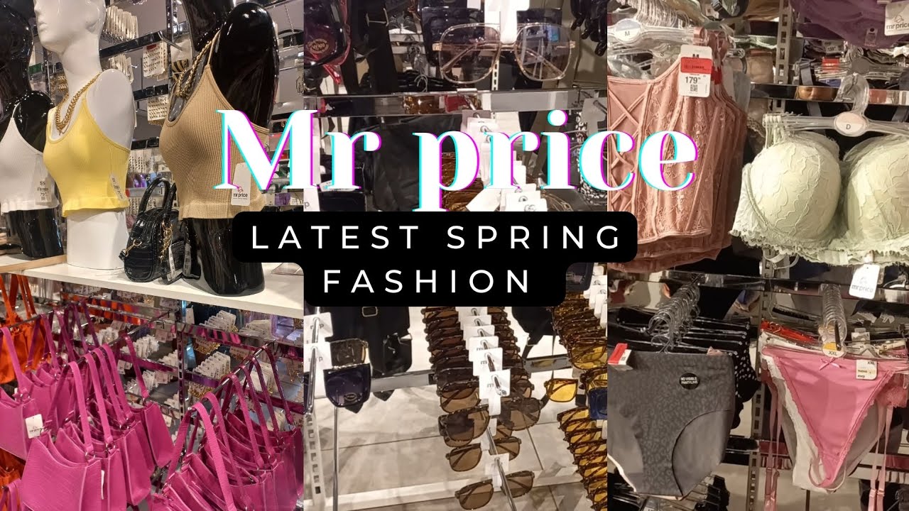 Mr Price latest Spring fashion South african youtuber vlog 🥂 😄 Mr price fashion 2023 YouTube