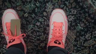 Testing on Feet : Air Jordan XXXVIII Low  | Crimson Tint/Orange Pulse/Black