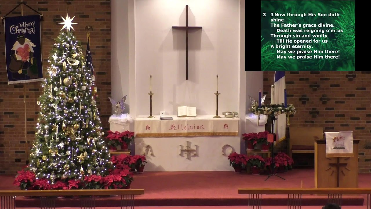 12-28-25 - Service at St. Paul's Lutheran Church Decatur, AL