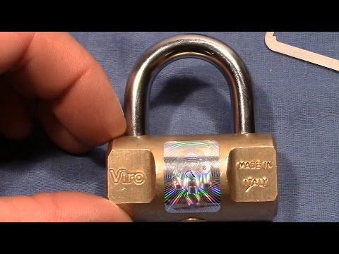 (picking 201) VIRO handbag lock picked and secret revealed - thanks to VDE for this tricky thing