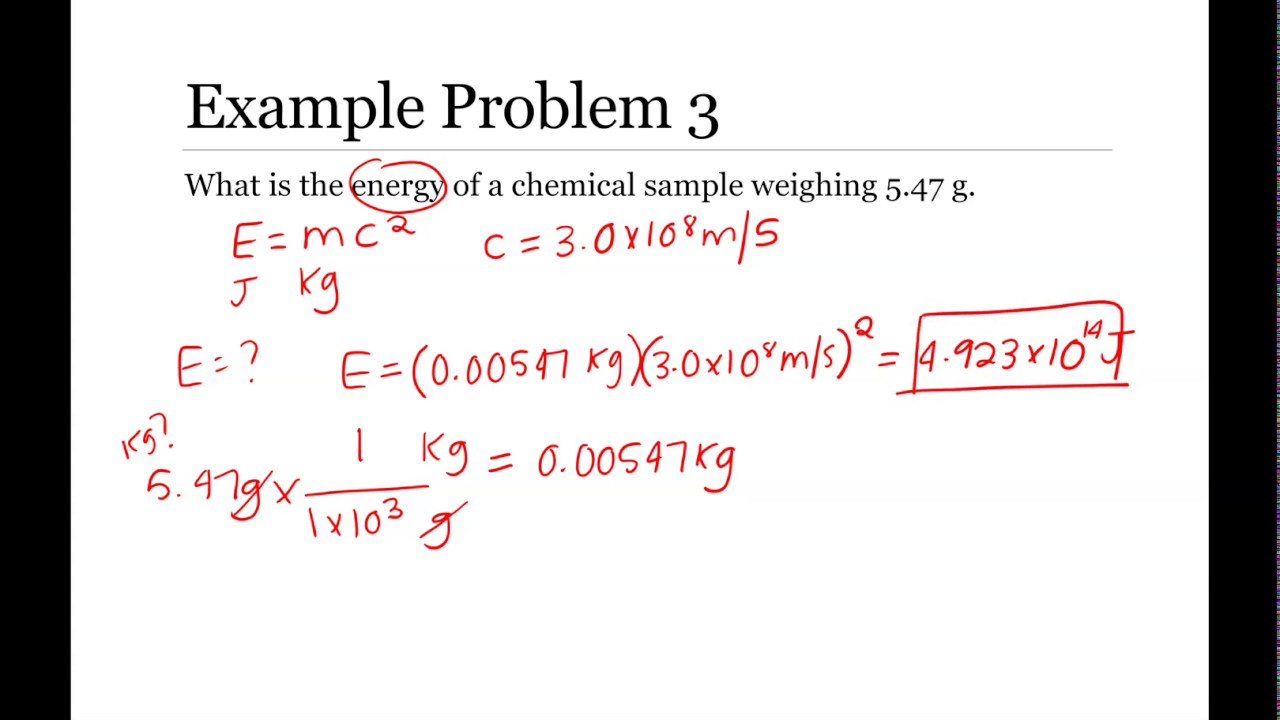 Example Problem 3 - Nuclear Physics - YouTube