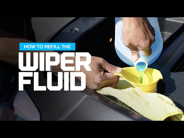 How Do I Refill Window Washer Fluid?