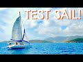 First sail on a leopard 47 catamaran ep3 red seas