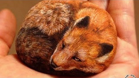 Rock Painting for the first time| Ideas and Tips what I Learned