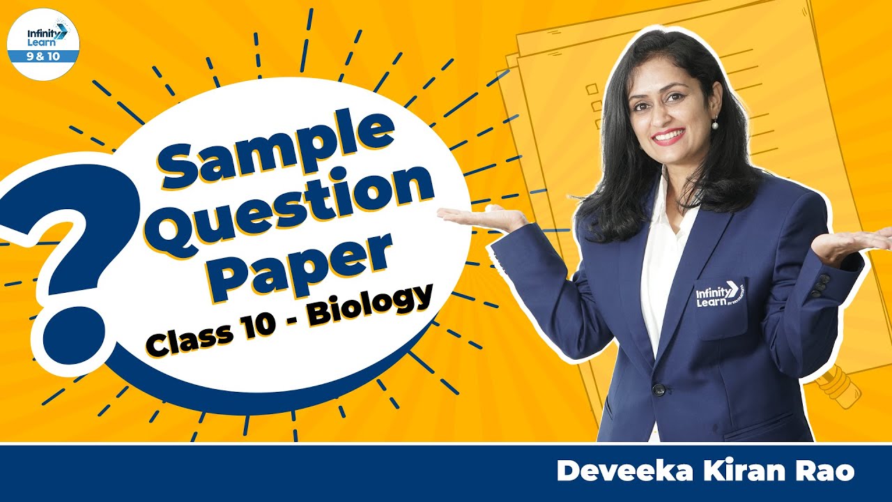 Sample Question Paper 10 - Biology || LIVE || Deveeka Kiran Rao ...