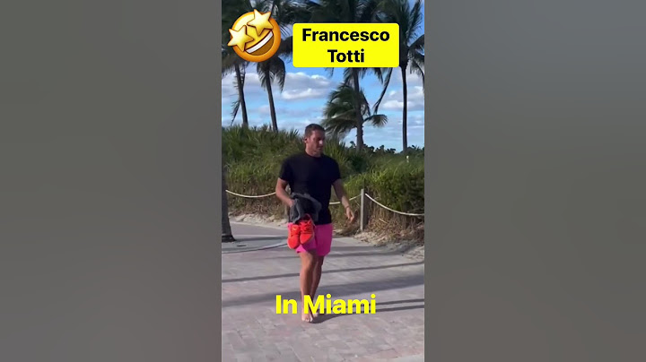 Francesco Totti and family in Miami 🤩