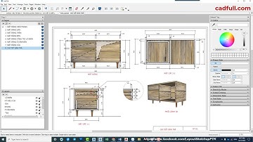 ♻️ Layout Sketchup - Dim Kích Thước Sao Cho Đẹp - PhuongTk