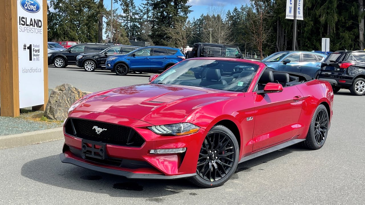 2021 Ford Mustang GT Convertible Premium +460HP, Nav, Leather Review