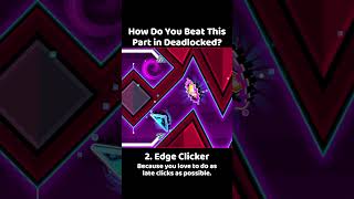 Ways To Beat Deadlocked Dual Wave!? #geometrydash