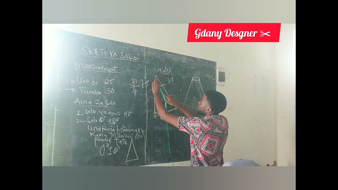 JINSI YA KUKATA SKETI YA SOLO NYUZI (180) KWA DAKIKA( 5) TU