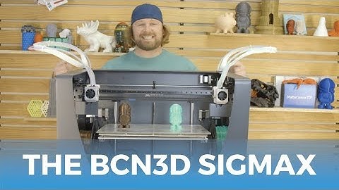 The BCN3D Sigmax Massive Dual Extrusion 3D Printer // Product Highlights