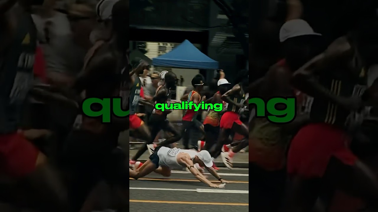 Olympic marathon qualifying times are absurd 😭 #running #olympicsports #trackandfield #shorts