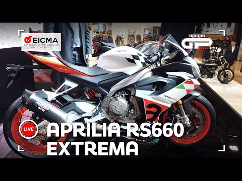 LIVE da EICMA - Aprilia presenta la RS660 Extrema: ancora più affilata