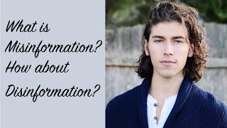 What is Misinformation How About Disinformation--Are They Different