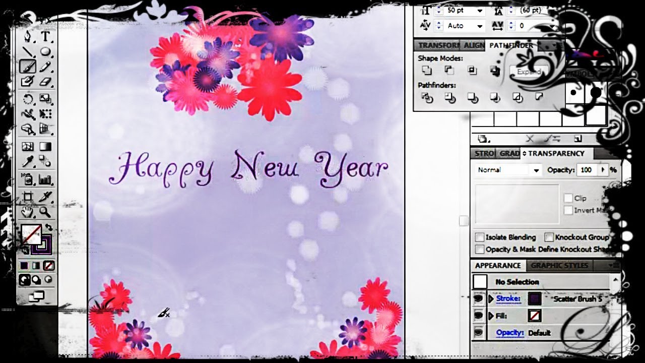 How to create a greeting card in Adobe Illustrator Inside Indesign Birthday Card Template