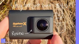 4K and External Mic for $40... What Could Go Wrong! | HyphenX M80 Cheap Actioncam Review