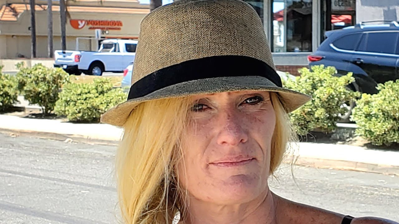 Homeless Woman Interview - Christine is a High School Dropout and Has ...