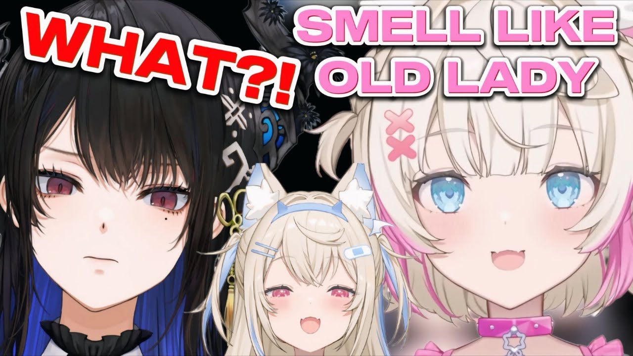 Mococo roasted Nerissa's deodorant flavor! [Hololive/FuwaMoco] [EngSub]