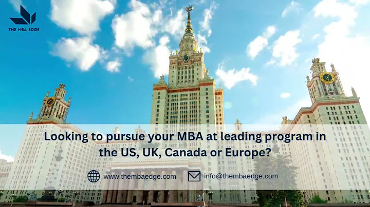 Unlock Your Dream MBA Program with Expert Guidance | MBA Admissions Consultant - The MBA Edge
