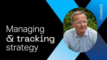 Managing & tracking strategy in Projectum xPM