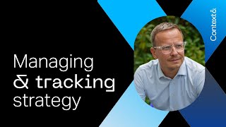 Managing & tracking strategy in Projectum xPM