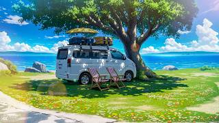 Start Your Day Happier 🌊 Lofi Beats & Sea Breeze 🌊 Chill Morning Lofi With Spring Ocean Vibes screenshot 5