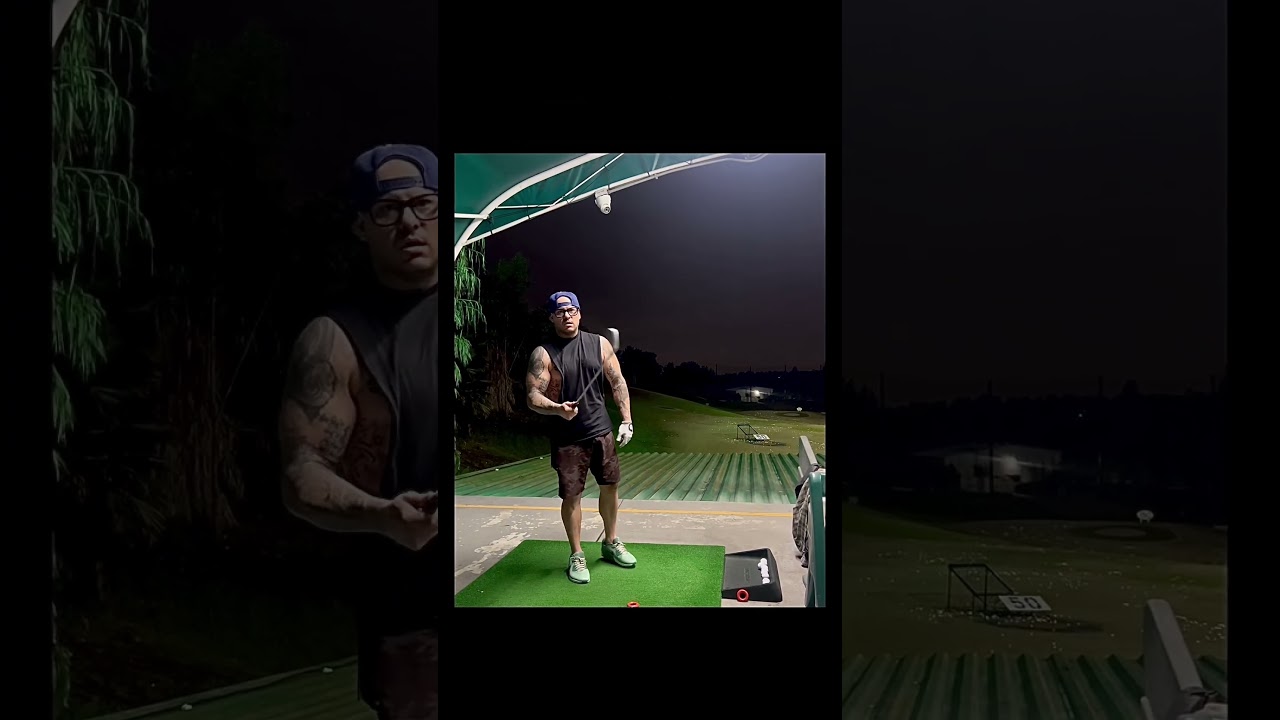 3 Swings. Late Night. ⛳️ — 8 time felon, 22 years since playing