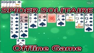 SPIDER SOLITAIRE Gameplay | Best Offline Game for Android & iOS!  🃏 screenshot 3