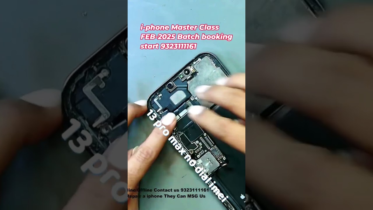 i-Phone Master Level Traning 9323111161 Fully Pratical Alll Live Repair swap all 