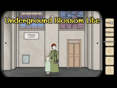 Blossom lite. Underground Blossom. Underground Blossom прохождение. Underground Blossom Lite. Подсказки к игре Underground Blossom Lite.