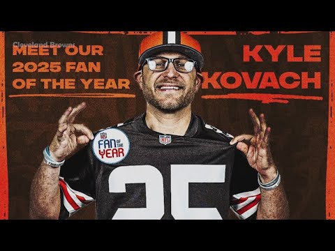 Cleveland Browns crown fan of the year for 2025: Meet Kyle Kovach