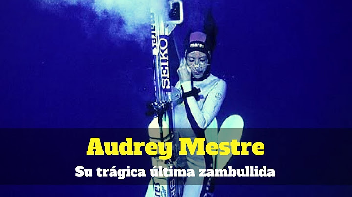 Audrey Mestre: Su trágica última zambullida