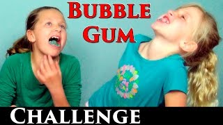 Double Bubble Gum Challenge TOO MUCH FUN Laughing Chewing Bubble Gum