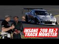 Driving a Crazy Triple-Rotor FD RX-7 with Monster Turbo and Sequential Transmission!