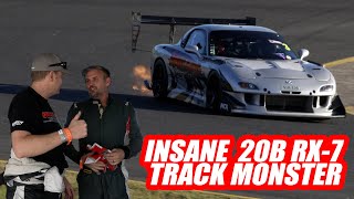 Driving a Crazy TripleRotor FD RX7 with Monster Turbo and Sequential Transmission!