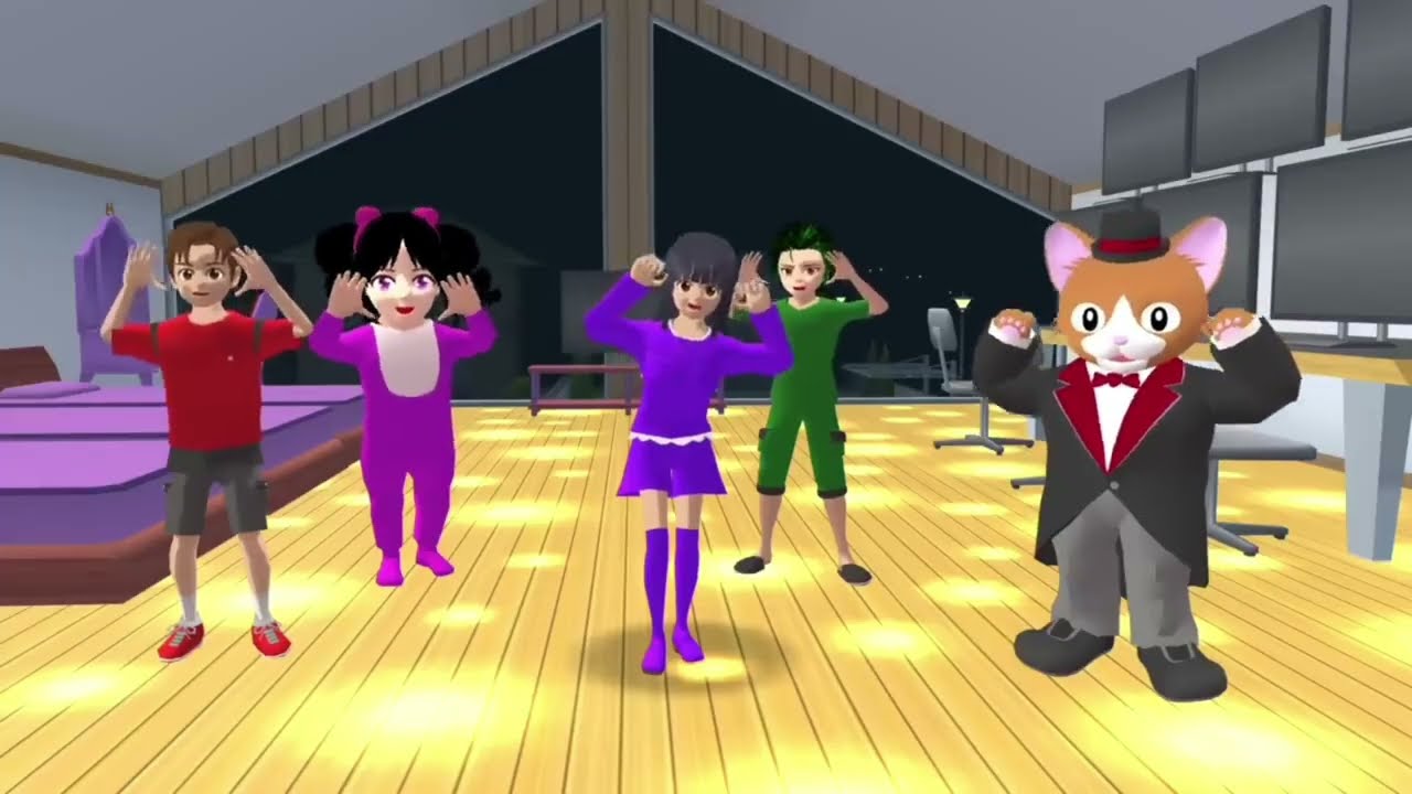 Yuta & Mio Panik 😱CCTV Rekam Portal Kejutan Anomali Icharina Jelita Espresso | SakuraSchoolSimulator