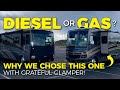 GAS or DIESEL Motorhome? We Compare Class A RVs with @Grateful Glamper!