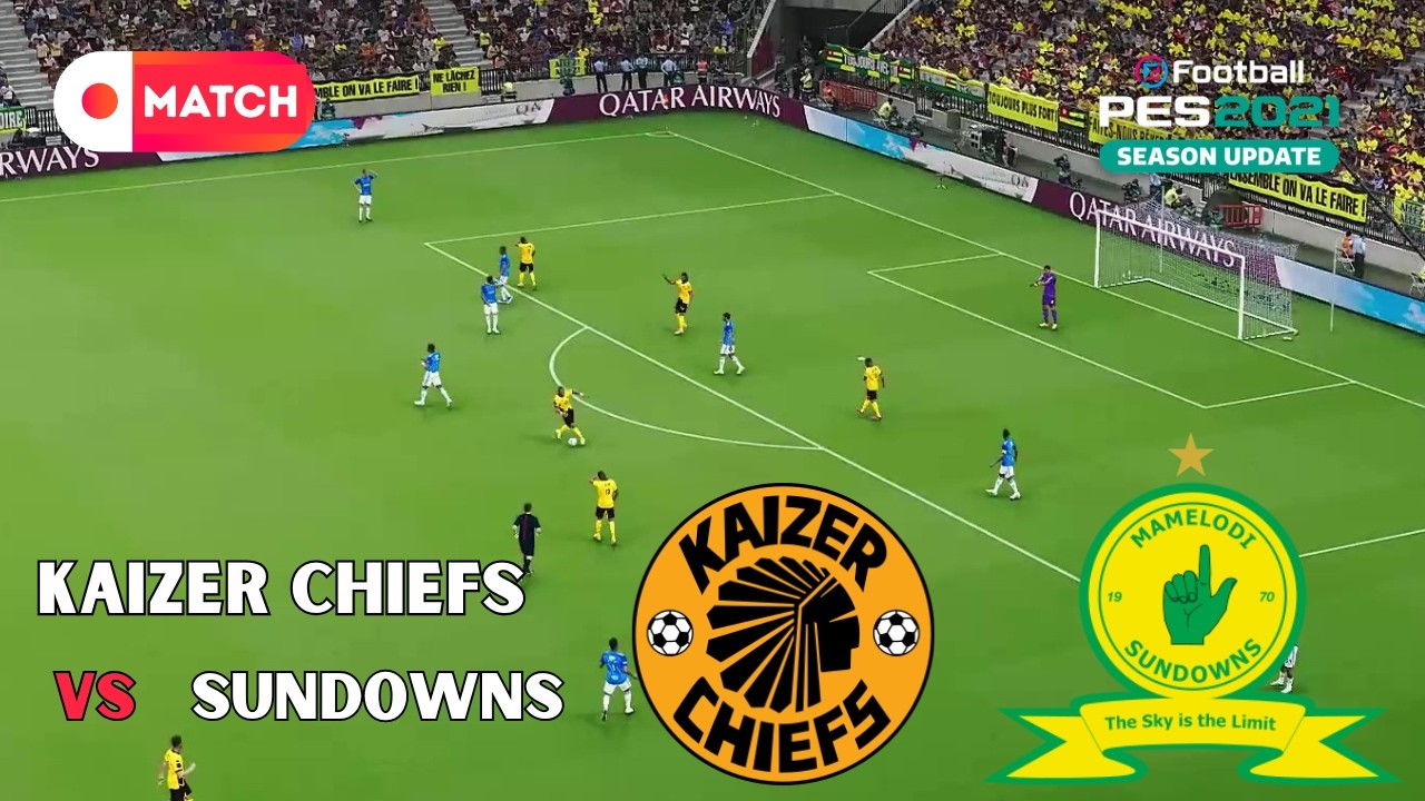 Kaizer Chiefs vs Mamelodi Sundowns | African Premiership 2026 Simulation | eFootball 2021Gameplay
