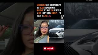 Keke Palmer Lives Below Her Means Despite Millions: “My Rent Is $1,500 If I Make $1M” #fyp #shorts Wealth