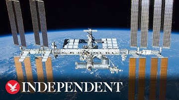 Nasa astronauts embark on spacewalk to upgrade International Space Station power systems