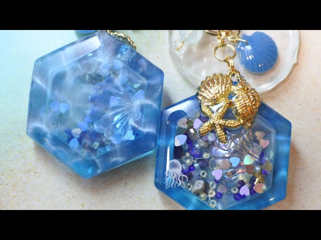 難しい海塗り！これなら簡単かも♡キラキラと光が反射して輝く海を作っ
