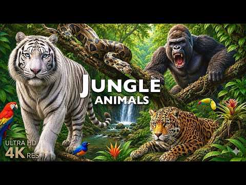 AMAZON WILDLIFE DISCOVERY / 60FPS 4K ULTRA HD #4K #ANIMALS