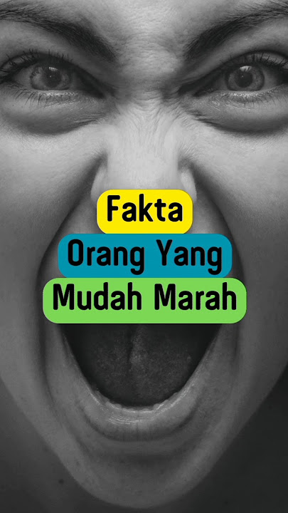 ini penyebab kamu mudah marah. #emosi #marah #psikologis #short