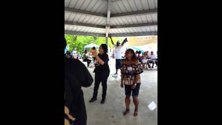 Who Dat Steppers at WDN Crawfish Boil