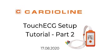 Cardioline TouchECG HD+ Demo Part 2