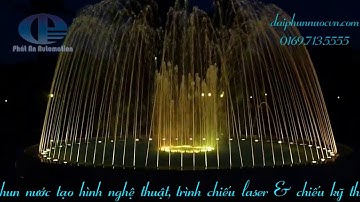 Mẫu đài phun nước nghệ thuật - Thiết kế thi công đài phun nước