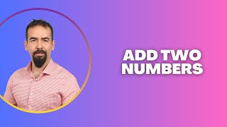 #60 Java Program to Add Two Numbers Net Worth